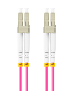 Patch cord fibră MM LC/UPC-LC/UPC duplex 2 m LSZH OM4