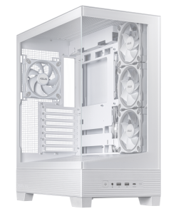 Carcasa ASUS A31 Plus TG ARGB, RGB, Mid Tower, White