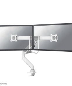 Brat dublu monitor Neomounts DS75-450WH2; pentru display-uri cu diagonale 17"-32",