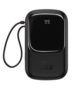 Baterie externa Baseus Qpow Pro Digital Display, 20000mAh, 20W, 1