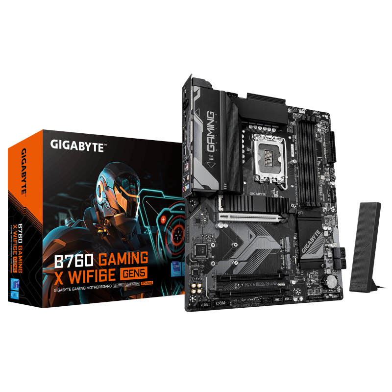 Placa de baza Gigabyte B760 GAMING X WIFI6E GEN5, Socket