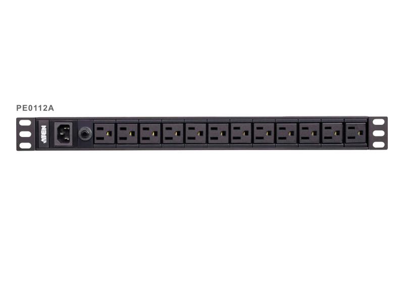 ATEN PE0112G; Tipuri de PDU: De bază, Capacitate portbagaj: 1U,