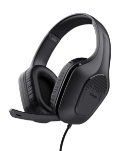 Casti Gaming Head-band Trust GXT 417 Zirox, Wired, Negru