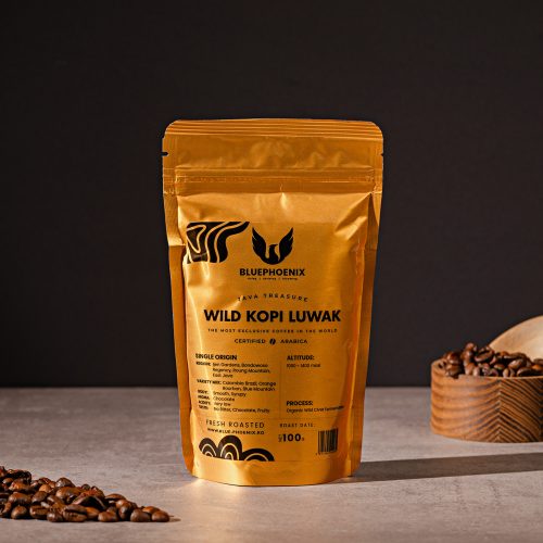 Cafea Wild Kopi Luwak – cafea boabe 100g