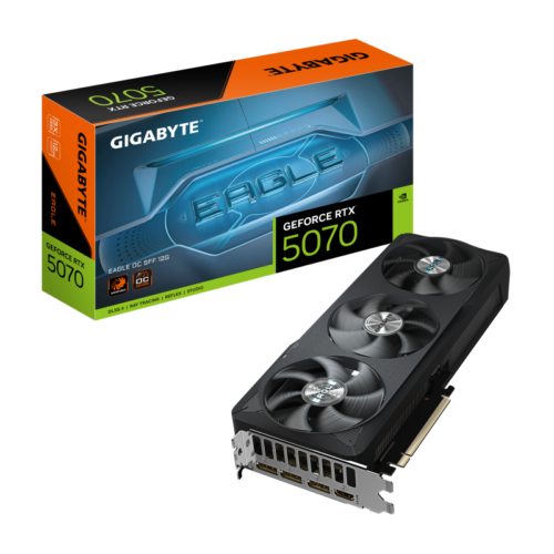 Placa Video GIGABYTE GEFORCE RTX 5070 EAGLE OC SFF 12GB