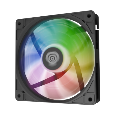 Ventilator GENESIS OXAL 120 ARGB NEGRU 1x120mm, 1150-1450 RPM, 42-46