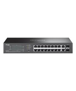 Omada 20-Port Switch ES220GP, • 16× 10/100/1000 Mbps PoE+ RJ45