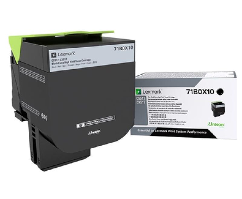 Toner Lexmark 71B0X10, Black