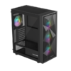 Carcasa GENESIS Diaxid 605 ARGB, Mid Tower, Black