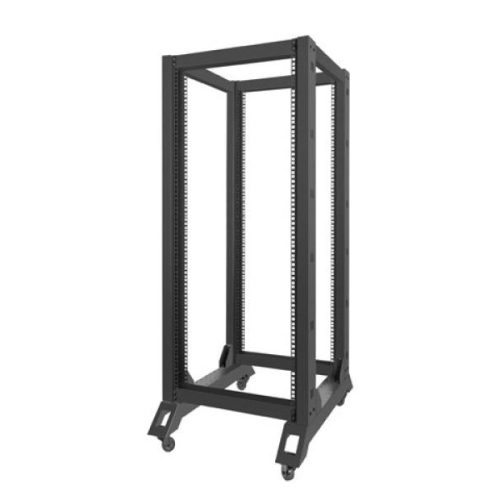 Rack deschis 19" 27U, 600x800, negru  V2