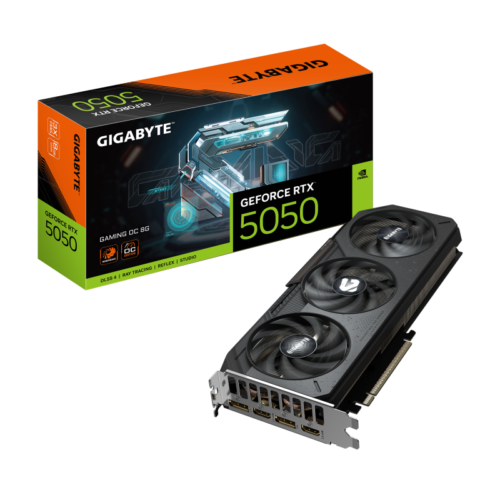 Placa Video GIGABYTE GEFORCE RTX 5050 GAMING OC 8GB GDDR6