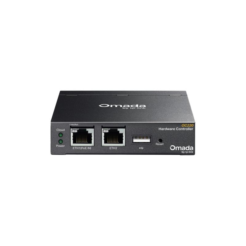 Switch cu management TP-Link OC220, 10x100x1000 Mbit/s, negru, 100x98x25mm