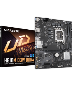 Placa de baza Gigabyte H610M D3W, Socket 1700, DDR4, Micro-ATX