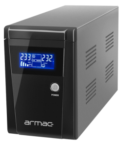 UPS ARMAC OFFICE O/1000F/LCD LINE-INTERACTIVE 1000VA 3X SCHUKO OUTLETS USB-B