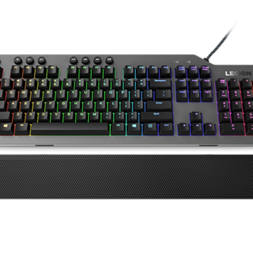 Tastatura Mecanica Gaming Lenovo Legion K500, RGB, USB, Gri