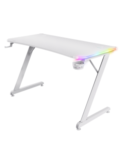 Birou gaming Trust GXT 709W Luminus, iluminare RGB, greutate 15.5