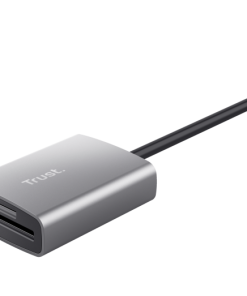 Hub USB Trust Dalyx Fast, USB-C, 2 porturi, Argintiu