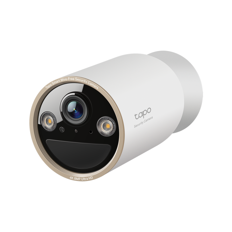 Wire-Free Indoor/Outdoor Security Camera SPEC:4K UHD (3840x2160), H.265/H.264 Supported, 16x