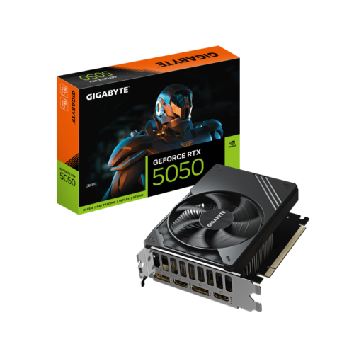 GIGABYTE GeForce RTX 5050 D6 8G. Graphics processor family: NVIDIA,