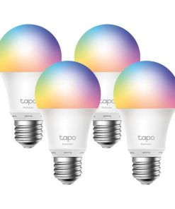 Smart Wi-Fi Light Bulb, Multicolor, 4-Pack SPEC: 2.4 GHz, IEEE