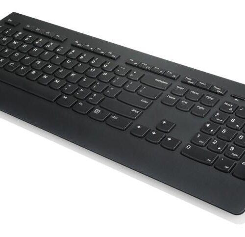 Lenovo 4X30H56854. Keyboard form factor: Full-size (100%). Keyboard style: Straight.