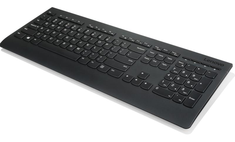Lenovo 4X30H56854. Keyboard form factor: Full-size (100%). Keyboard style: Straight.