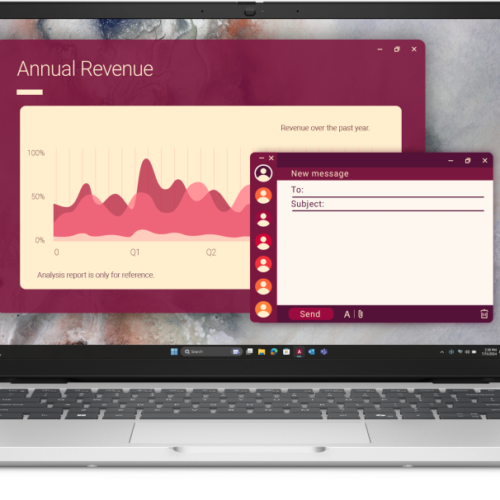 Laptop Business DELL Pro 14 PC14250, cu procesor Intel Core