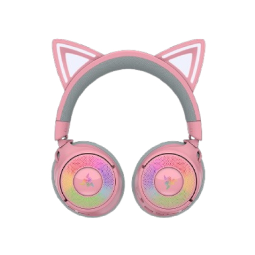 Casti Gaming Head-band Razer Kraken Kitty V3 Pro - Quartz,