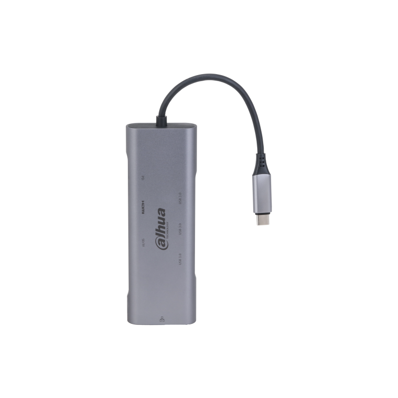 Hub USB DAHUA 8 in 1 USB 3.1 Type-C to