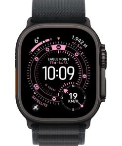 Curea pentru Apple Watch 49mm Black Alpine Loop - Small - Black