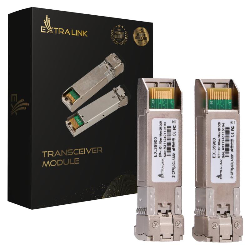 Extralink SFP+ 10G 2-pack SFP+ Module 10Gbps LC/UPC