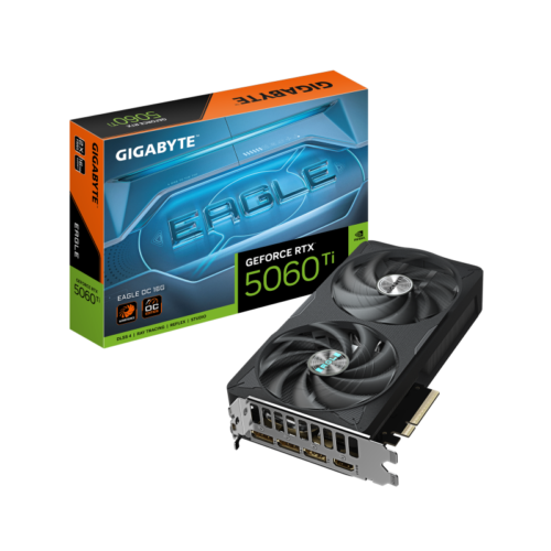 Placa Video GIGABYTE RTX 5060 TI EAGLE OC 16GB GDDR7