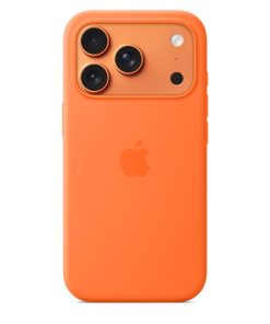 iPhone 17 Pro Silicone Case with MagSafe - Orange