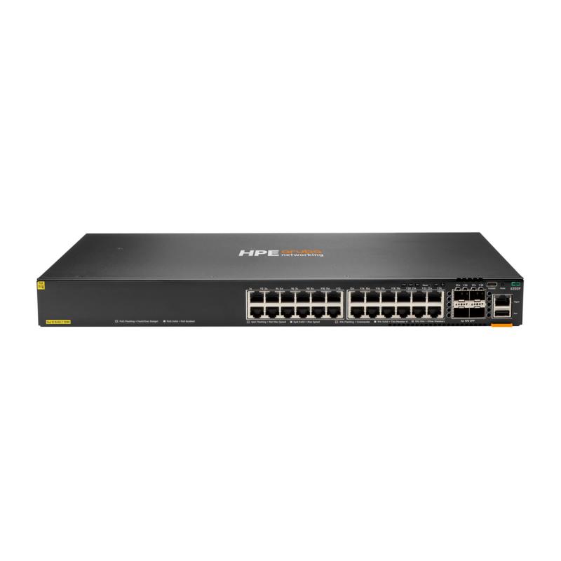 HPE Aruba Networking CX 6200F 24G Class4 PoE 4SFP+ 370W - imagine 3
