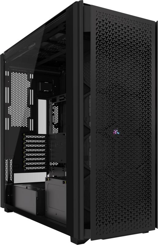 Carcasa CORSAIR 9000D RGB AIRFLOW, RGB, Ultra Tower, Black