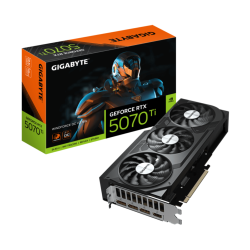 GIGABYTE GeForce RTX 5070 Ti WINDFORCE OC V2 16G. Graphics