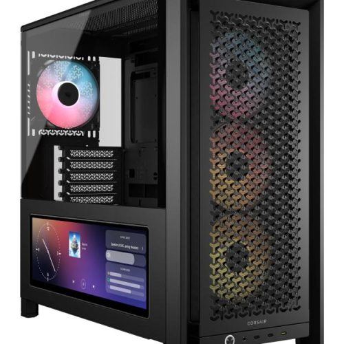 Carcasa Corsair FRAME 4000D LCD RS ARGB, Mid Tower, Black