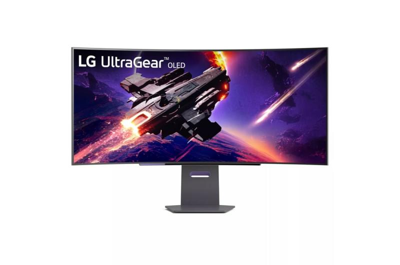 Monitor Consumer LG 45GS95QE-B, 44.5", 3440 x 1440 pixeli, Black,