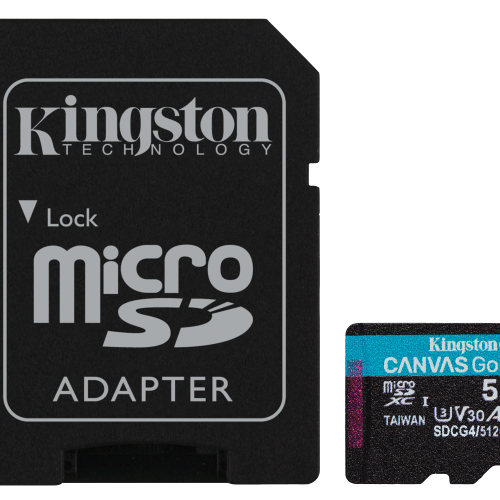 Card de Memorie Kingston 512GB Canvas Go! Plus CL10