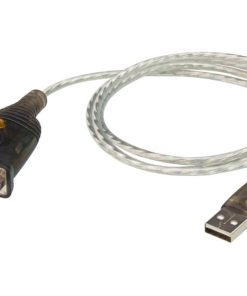 Adaptor Aten USB to RS-232 UC232A; Culoarea produsului: Din oţel