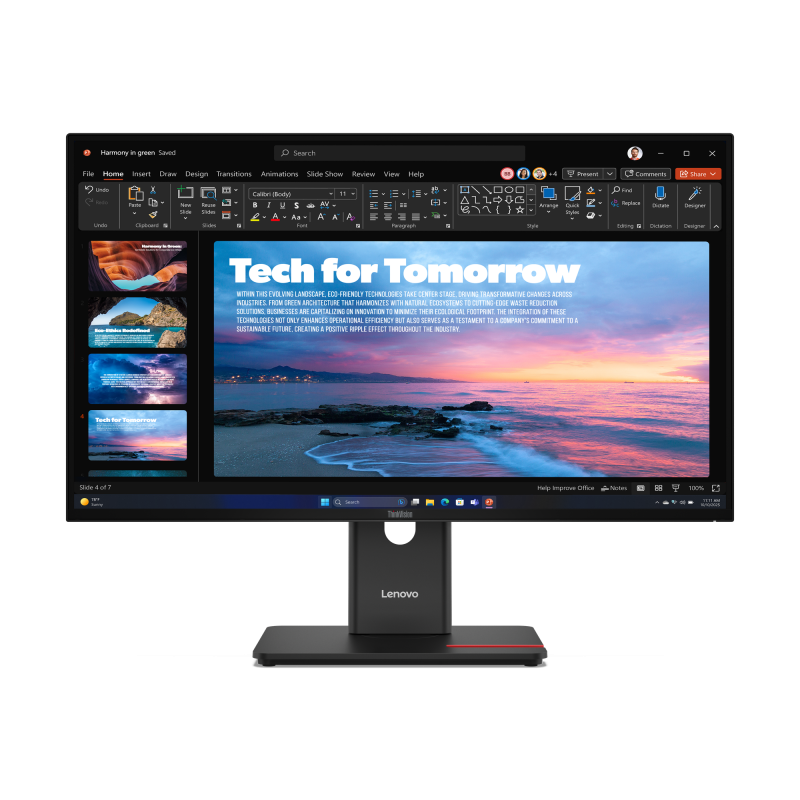 Lenovo ThinkVision T27QD-40. Display diagonal: 68.6 cm (27"), Display resolution: