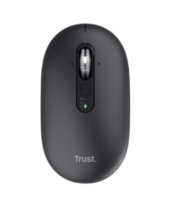 Mouse Wireless Trust Seron Slim Multi, 3200 dpi, Negru