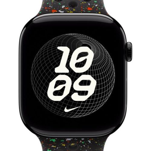 Apple Watch 46mm Midnight Black Nike Sport Band - M/L