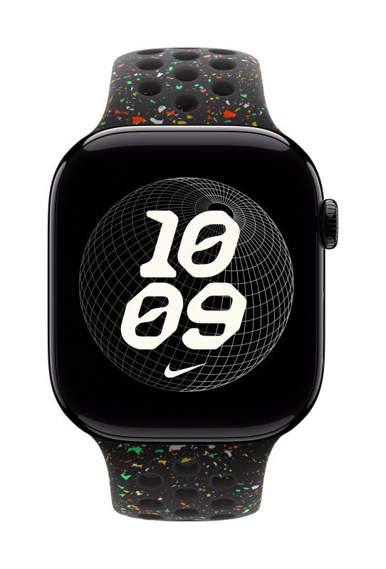 Apple Watch 46mm Midnight Black Nike Sport Band - M/L