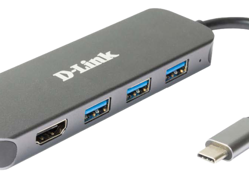 D-Link DUB-2333 5-in-1 USB-C Hub with HDMI and power delivery,