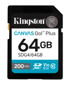 Card de Memorie SDXC Kingston64GBCanvas GO Plus