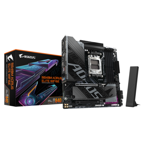 Placa de bază Gigabyte B840M AORUS ELITE WIFI6E AM5
