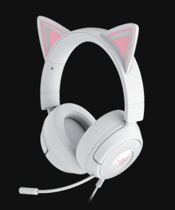 Casti Gaming Head-band Razer Kraken Kitty V3 X, Wired, Alb