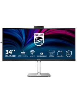 Monitor Consumer Philips 34B2U6603CH/00, 34", 3440 x 1440 pixeli, Grey,
