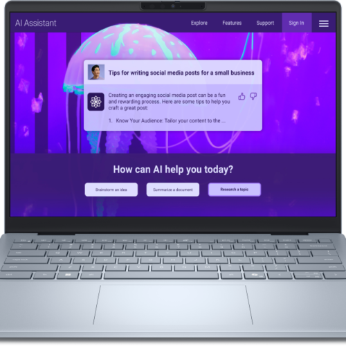 Laptop Consumer DELL 14 Plus, cu procesor Intel Core Ultra